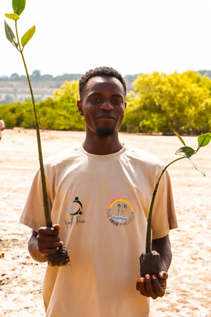 Steve Misati Mangrove Ecosystem (restoration and conservation works); Director of Youth Pawa Organization, CoalitionWILD